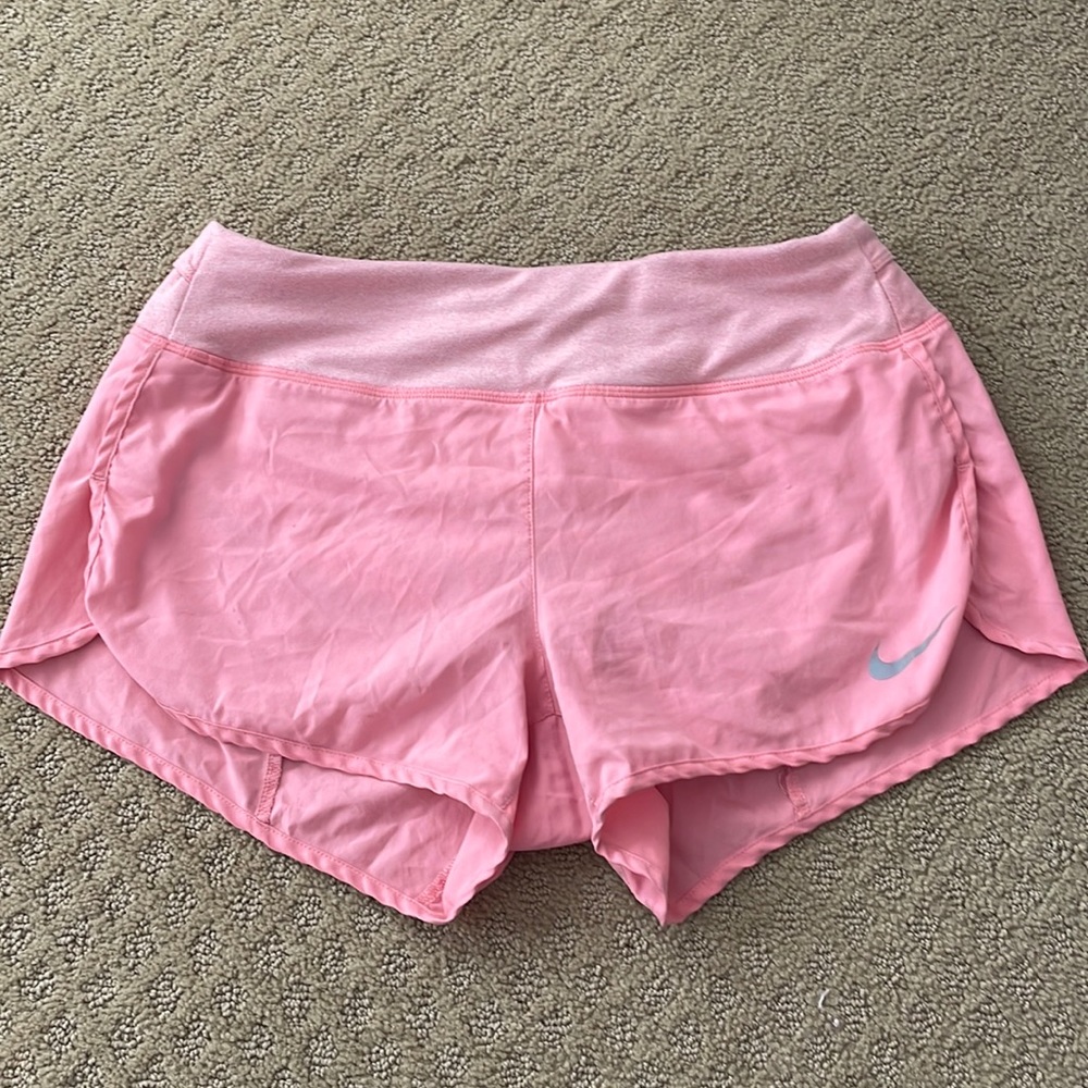 nike pink shorts